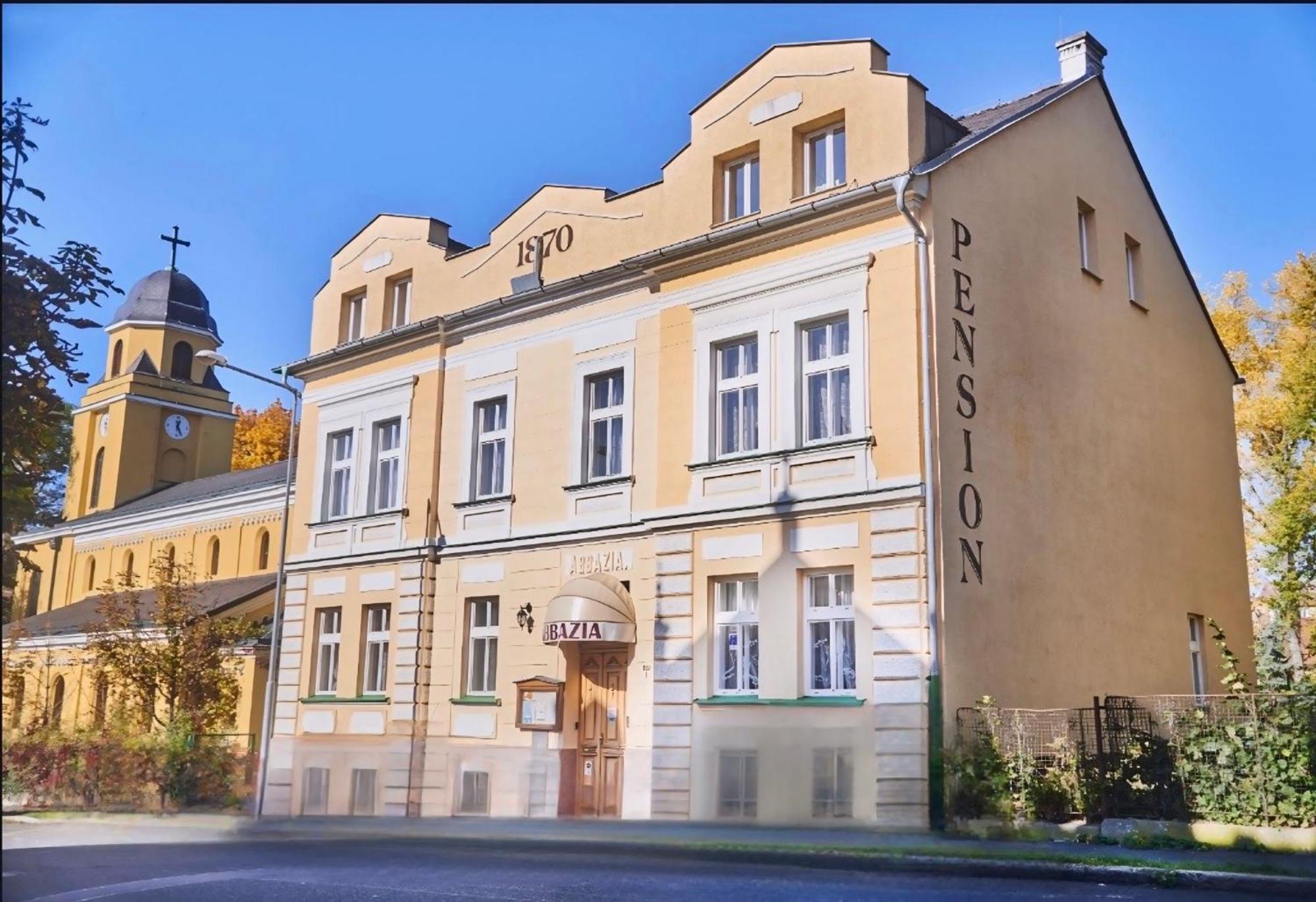 Pension Abbazia Frantiskovy Lazne Exterior foto